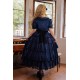 Miss Point Forest Waltz Tiered Skirt(Reservation/5 Colours/3 Length Options/Full Payment Without Shipping)